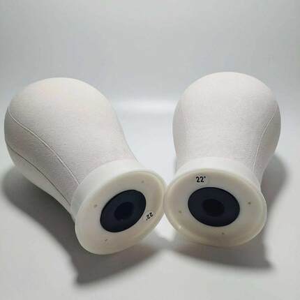 假发支架头模整理假发造型可插针包布模特头帆布头模型头假发放置