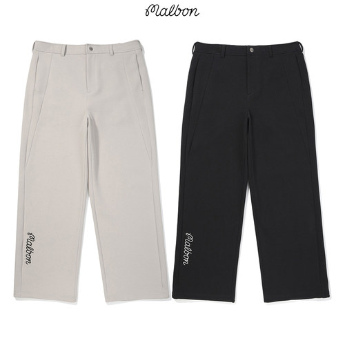 韩国MALBON高尔夫男装速干长裤