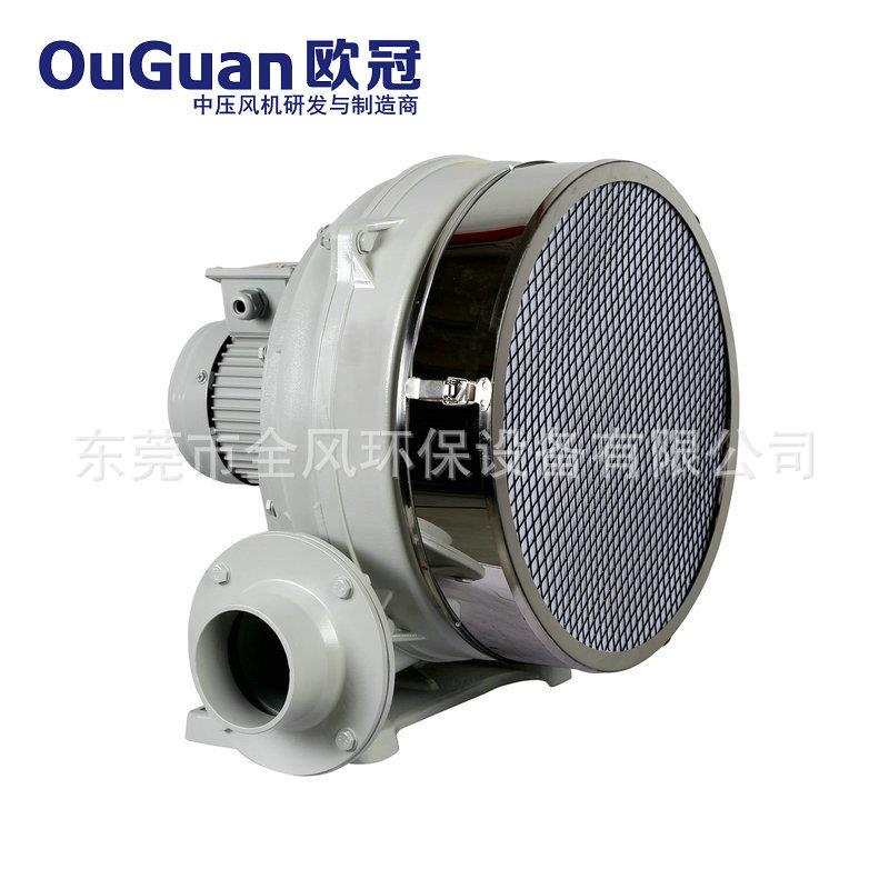 欧冠中压HTB100-1020.75KW透浦多段式鼓风机
