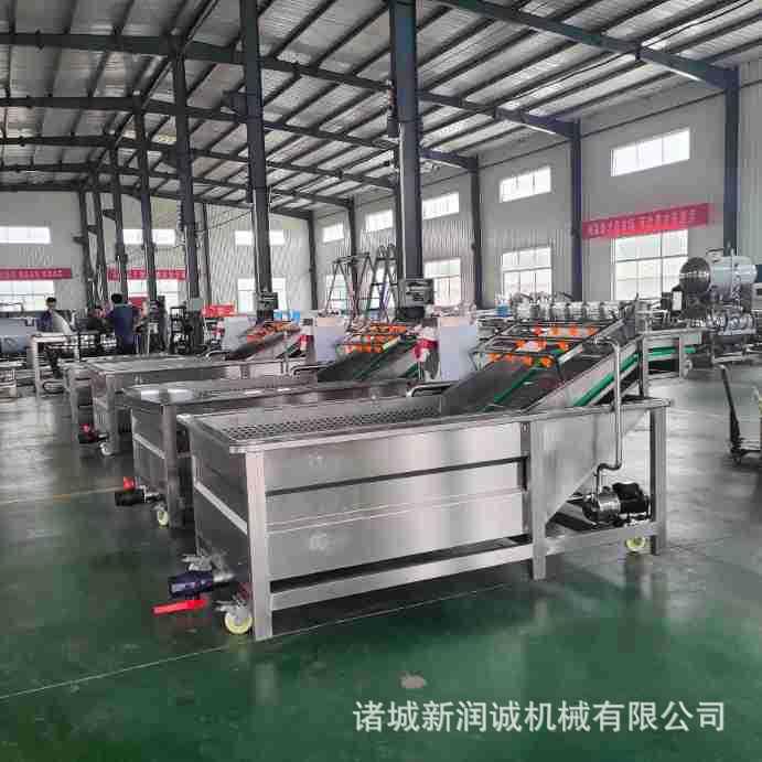 海带莴苣蔬菜清洗设备叶类蔬菜无损气泡清洗机食品厂用清洗机
