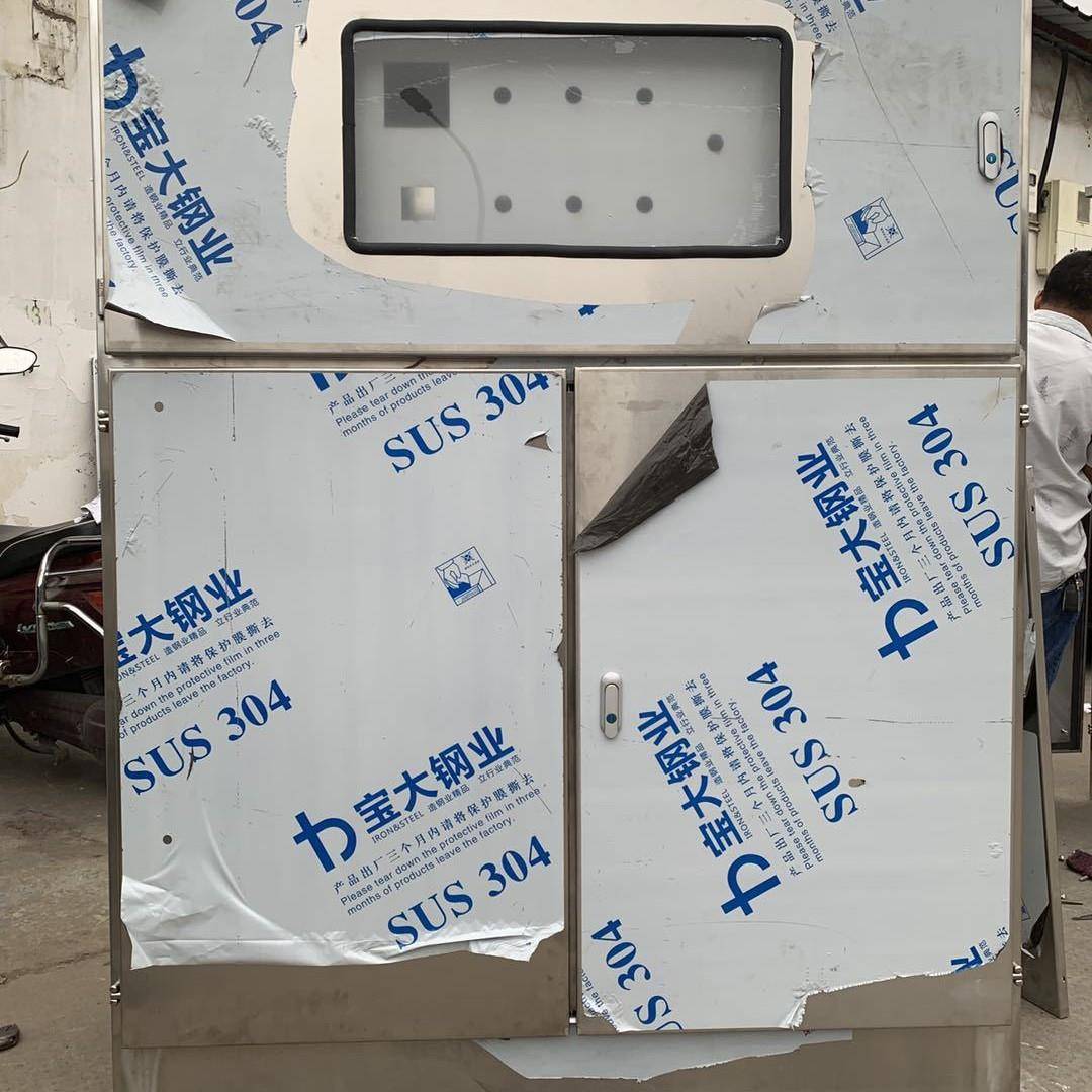 不锈钢配电箱配电箱防水配电箱户外配电箱双层门防雨箱