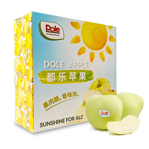 dole都乐青森 苹果3斤礼盒装应季新鲜水果 当季水果整箱