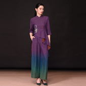 气质 新中式 国风新款 丹穴栖霞上衣953217464