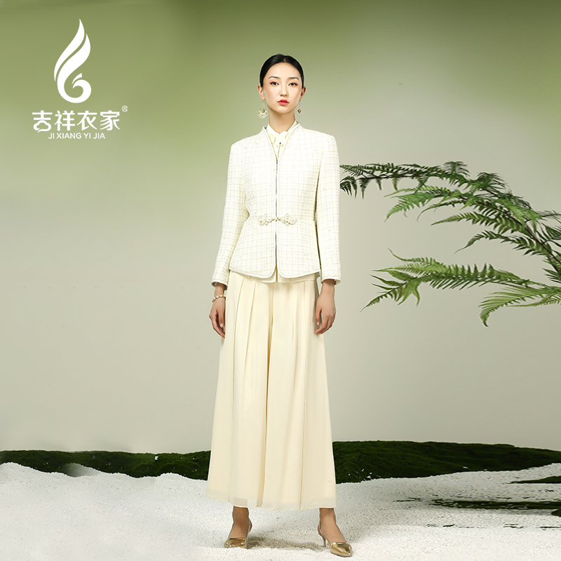 吉祥衣家小香风新中式女装外套