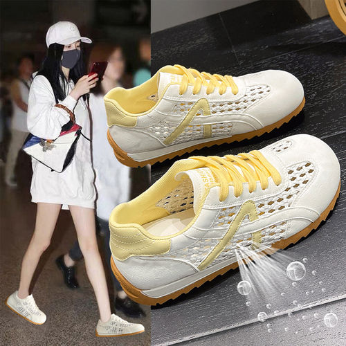 莆田网面德训鞋女夏季2026镂空
