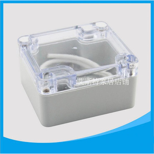T线路板盒 工业出线盒 35mm 透明接线盒 F20 塑料防水盒