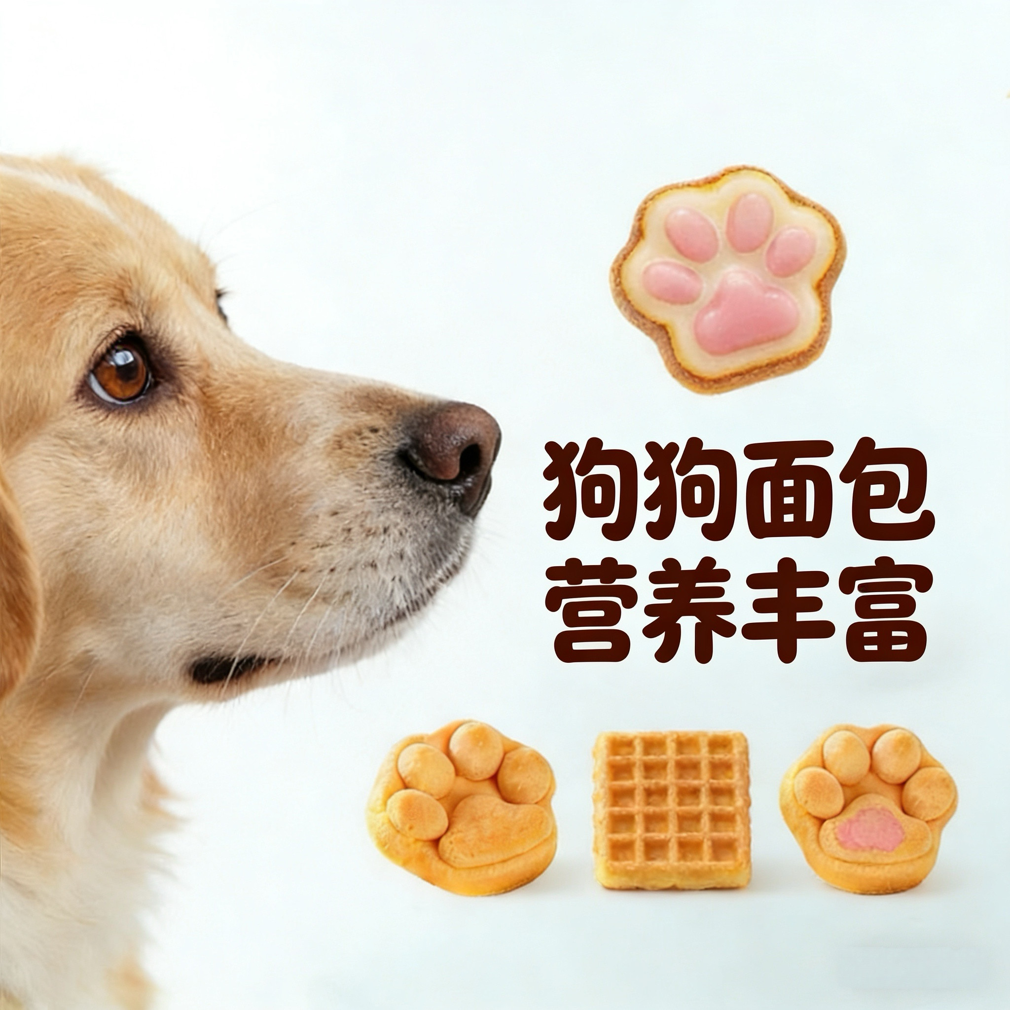 狗粮试吃装狗狗零食面包幼犬成犬老年犬都爱吃狗狗蛋糕宠物蛋糕
