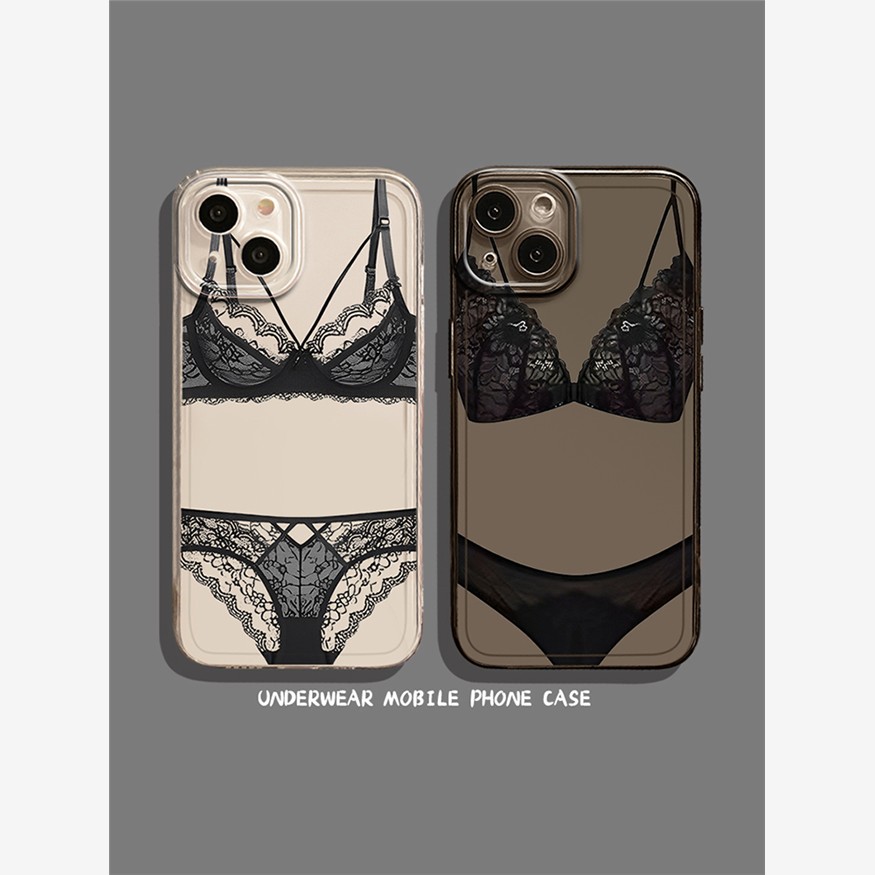 蕾丝贴身手机壳适合苹果1