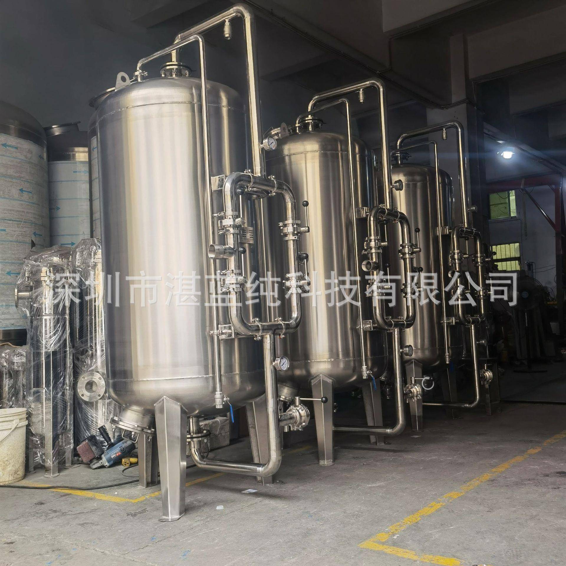 牌不锈钢石英砂过滤器活性炭过滤器多介质过滤器厂家