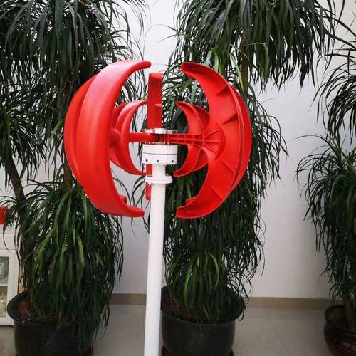 1000W垂直风力涡轮机12v24V垂直轴风力发电机VAWT小型风车自由能