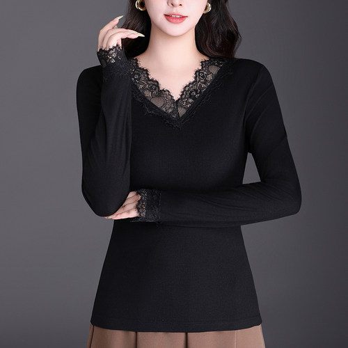蕾丝打底衫女2025新款内搭