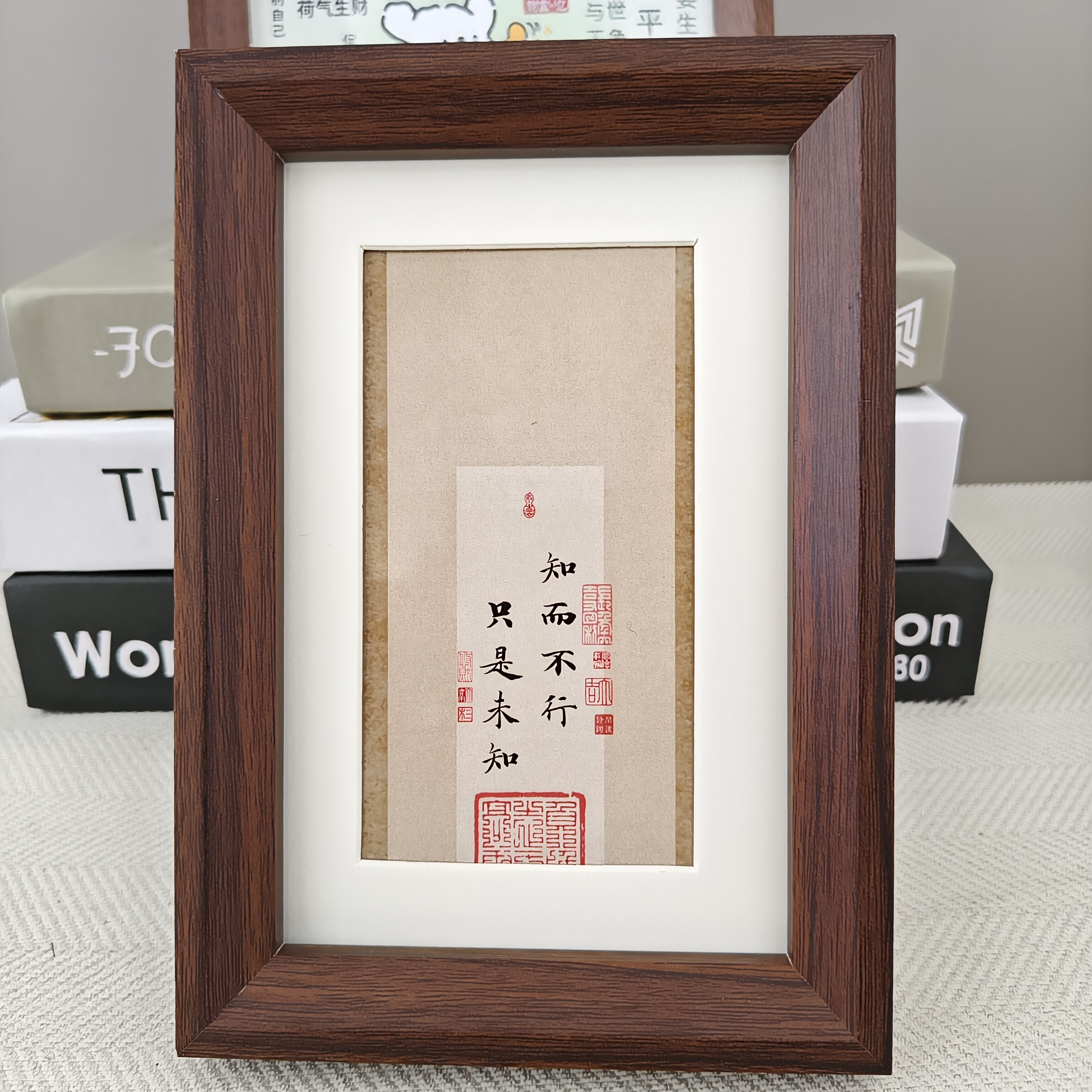 相框卧室摆台桌面装饰画