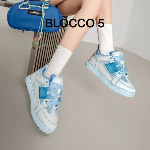 BLOCCO5明星同款运动休闲面包鞋