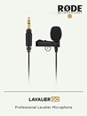 GO专业领夹式 RODE罗德Lavalier 麦克风收音话筒直播专用小蜜蜂