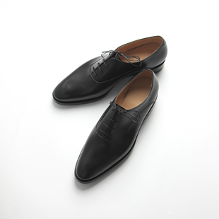 雅生AXEN手工固特异法国小气球annonay box calf男士牛津皮鞋