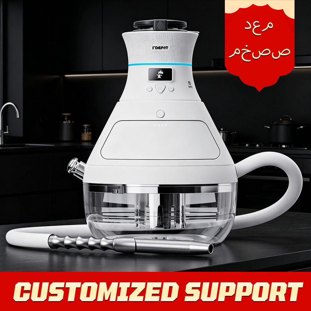 2PCS高端科技壶 I'Depot G2一体机电子智能水烟壶第二代hookah