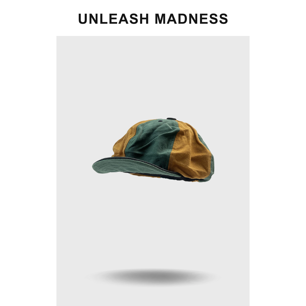 UnleashMadness拼色南瓜贝雷帽