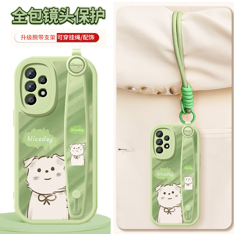 镜头全包按键灵敏不顶膜送手机同款壁纸