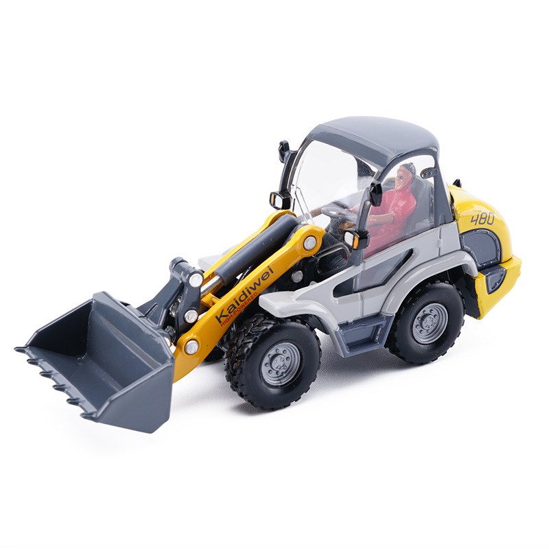 新品1:50合金r小铲车挖掘机模型套装仿真工程车玩具现货