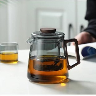 煮茶壶玻璃大容量泡茶养生壶家用过O滤茶水分离茶具套装
