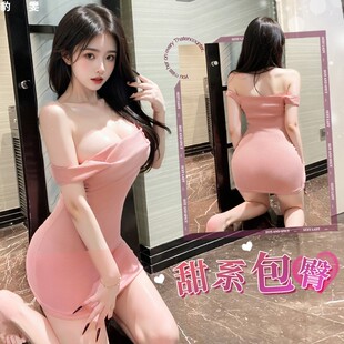 吊带连衣裙2025新款女修身裙子打底秋季女装性感纯欲夜店包臀裙子