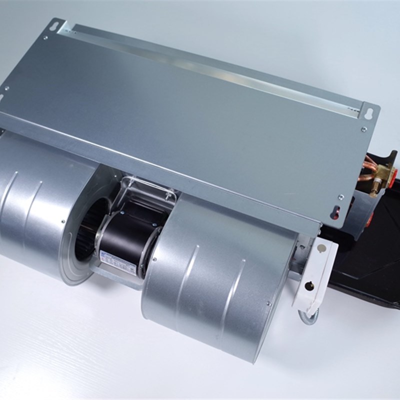 卧式暗装风机盘管冷暖型水空调家用宾馆工厂中央空调FPWA煤改电