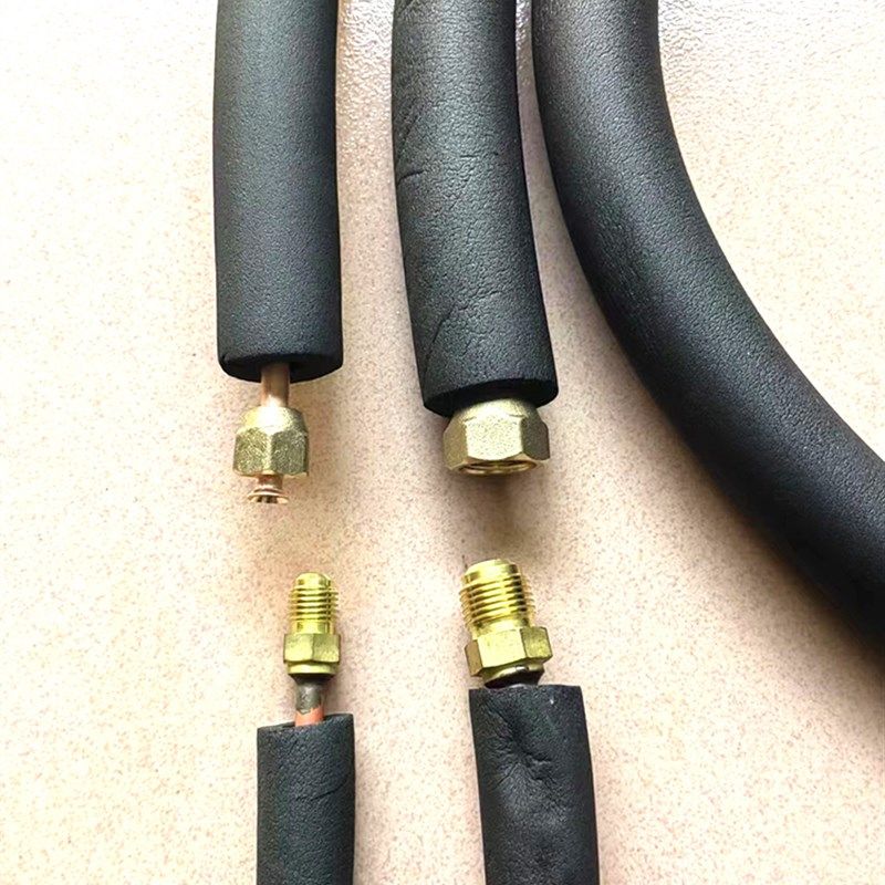 空调铜管安装延加长免焊接加接管R32R410R22变频空调专用连接管