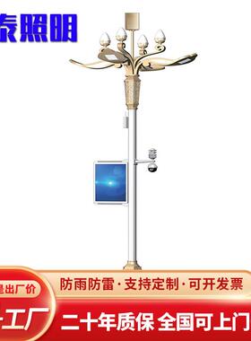 8叉9火广场中华灯厂家直供6米8米0米广场公园景观灯LED户外灯