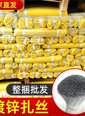 镀锌扎丝铁丝绑丝工地建筑专用22号24号绑钢筋细扎线铁线软铁断丝