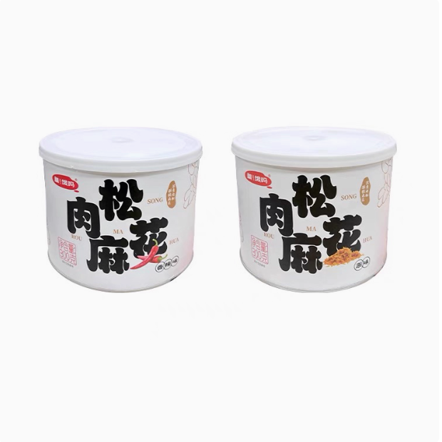 皇饿吗肉松麻花300g香辣海苔肉松味红糖麻花下午茶点心零食