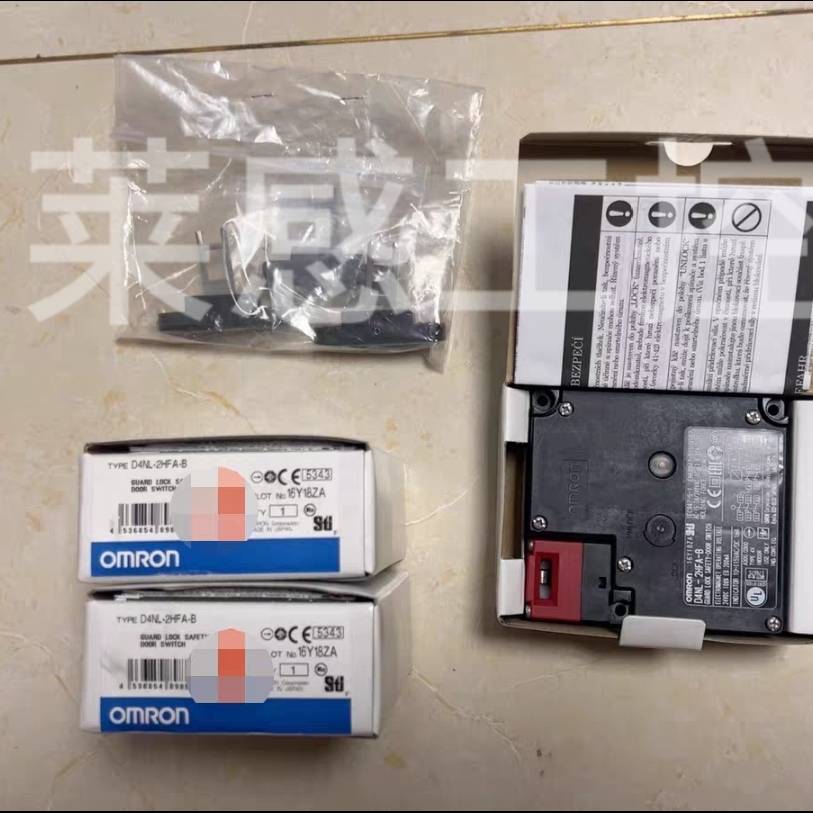 欧姆龙安全门开关D4NL-2HFA-B 日本原装正品 赠