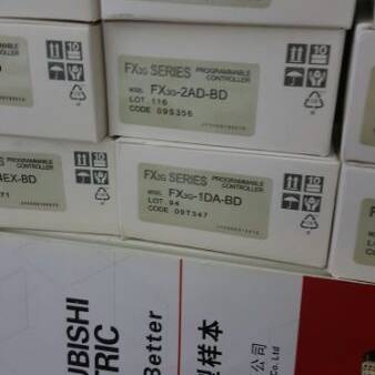 三菱PLC模拟量 FX3G扩展 BD通讯板 FX3G-2AD-BD FX3G-1