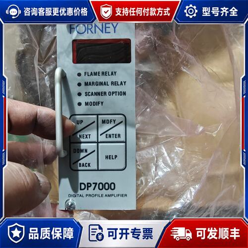 议价FORNEY DP7000 火焰检测放大器可维修