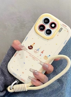 满喆波点雪人适用于vivo Y500手机壳Y300proY200s/100i保护套Y78新y53t/37软T2XT1U3XZ5i女y35m+女X23y50泡芙