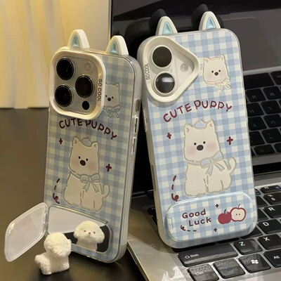 满喆蓝格纹狗适用于一加15/13T12手机壳Turbo/6Ace6/5Ultra竞速至尊版保护套1+11新ACE3V3PRO防摔OnePlus元气