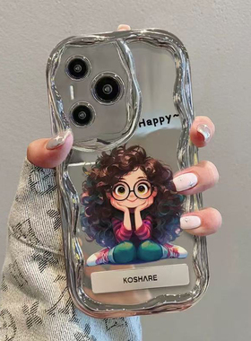 满喆 眼镜女适用于华为荣耀500手机壳400300/200100pro90magic8/7/80GTx70i/60gt畅享70畅玩60plus50水滴女