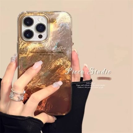 复古渐变咖啡适用于oppo findx9手机壳x8prox7/reno14pro/13/12女K12S/11/10软A5A6proA3新款ace2羽纱保护套