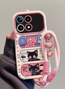 三只搞怪猫咪适用于vivox200s手机壳x100pro/x90s/x80/70/60tS18保护套S30/20/19/16/15女12/10/9/7新视窗