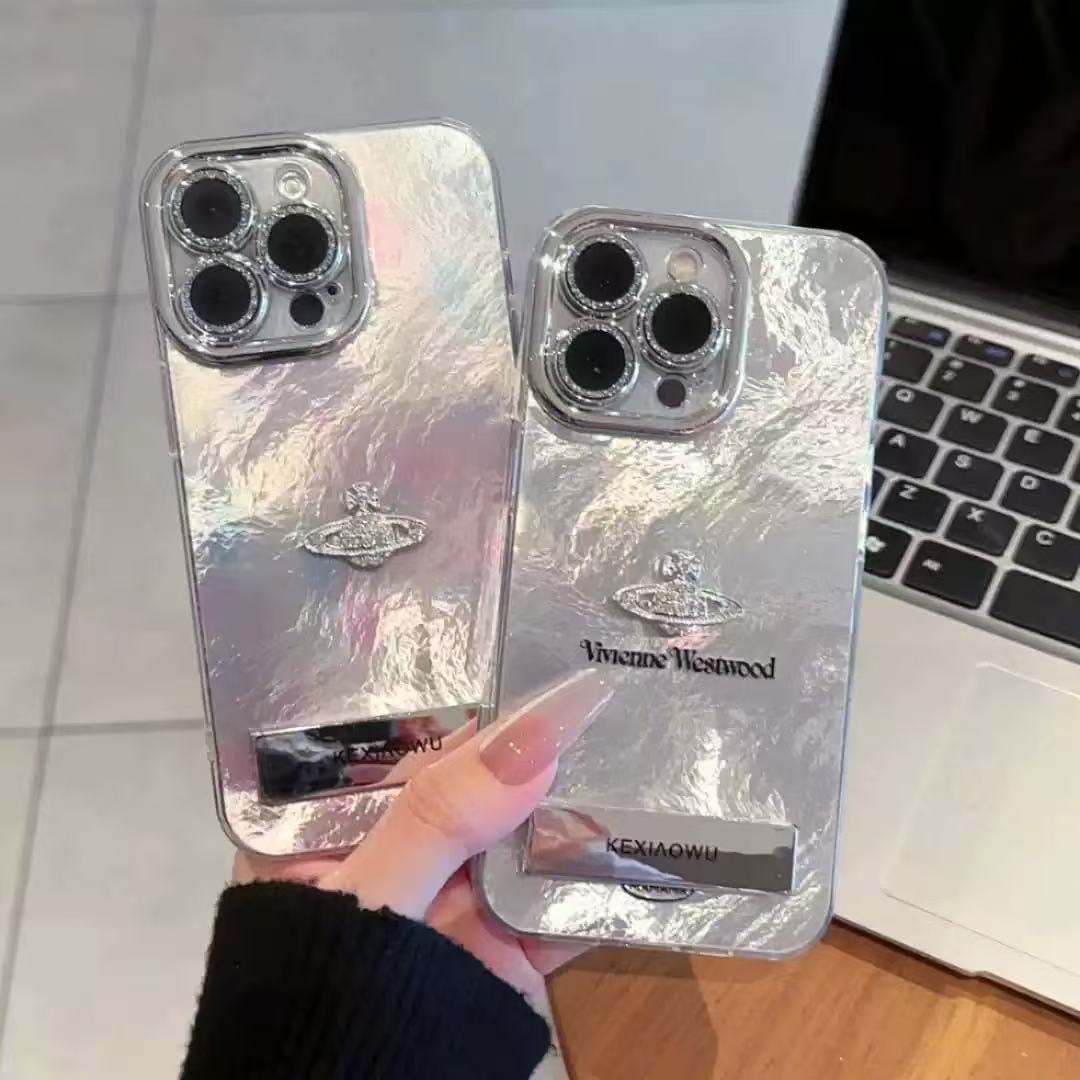 渐变星球公仔适用于红米Turbo4K90proK80/70/60手机壳Note15PRO+保护套K50/40小米17pro/15ULTRA/13/12c锡纸 - 实物图