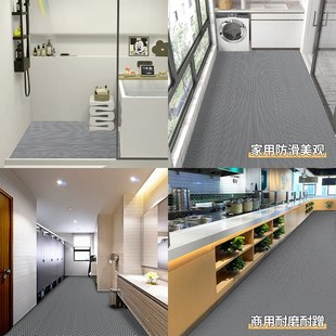 塑料PVC网格除尘脚垫厨房卫生间镂空防水地垫Q浴室游泳池防滑地毯