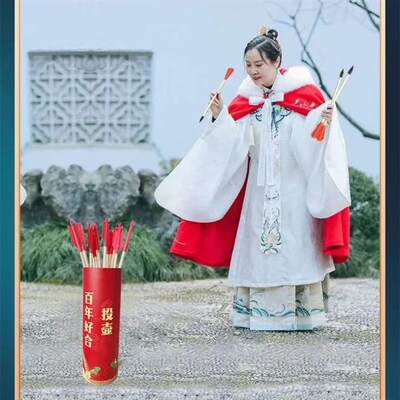 接亲结婚堵门投壶游戏道具互动创意羽箭比K赛婚礼氛围整蛊恶搞新