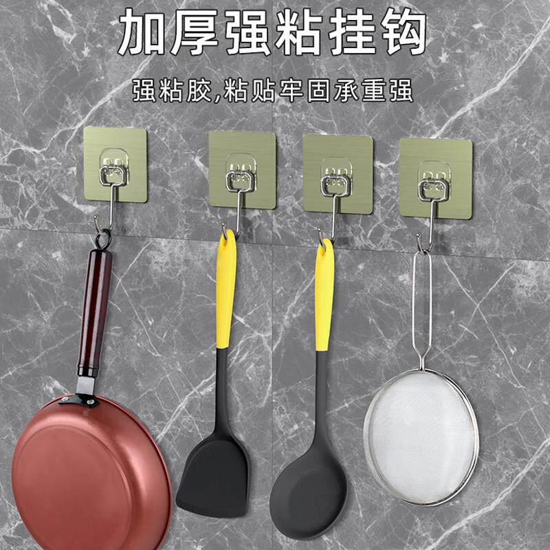 强力承重粘胶挂钩家用厨具壁挂式洒水/浇水壶