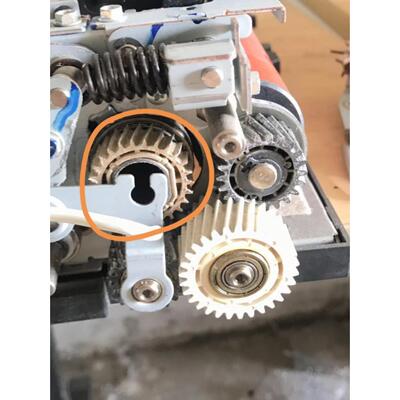 理光C5501C4000 C4501 C5000C3501 C3300定影齿轮  下棍齿轮 原装