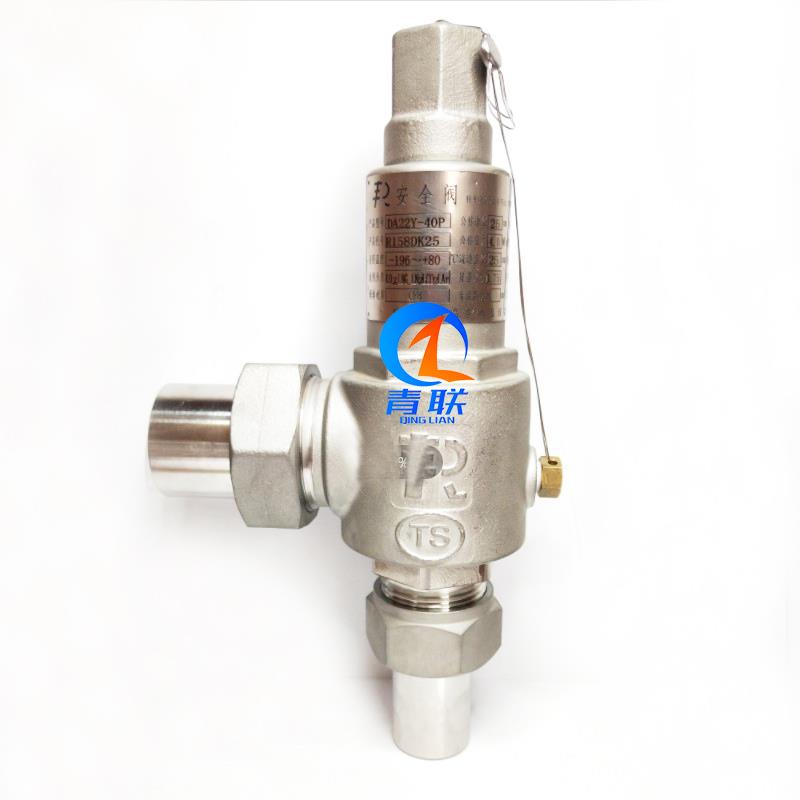 DA22F-40P DA22Y DAH22低温全启式安全阀泄压溢流阀DN10 15 20 25