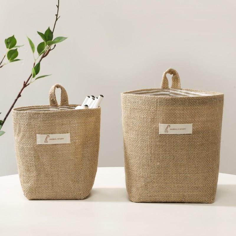 日式棉麻收纳袋挂袋墙挂式门后小挂兜布艺储物整理袋宿舍储物袋,搬运/仓储/物流设备,其他起重搬运设备,淘宝优惠券,粉丝福利购,淘宝优惠卷