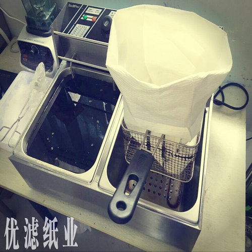 。高密度滤油纸食用油过滤纸袋煎炸油起酥油滤油车用信封式滤油纸