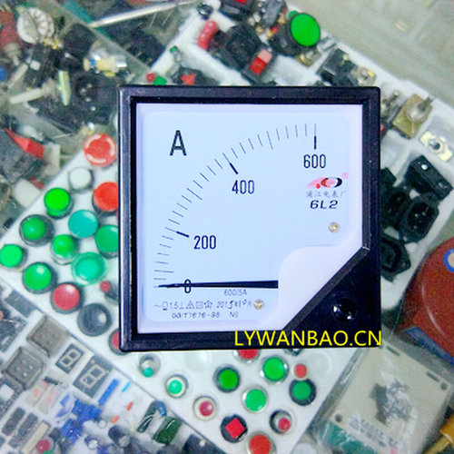 。中频炉仪表机械指针交流电流表头6L2 30/5安 50/5安 100/5安
