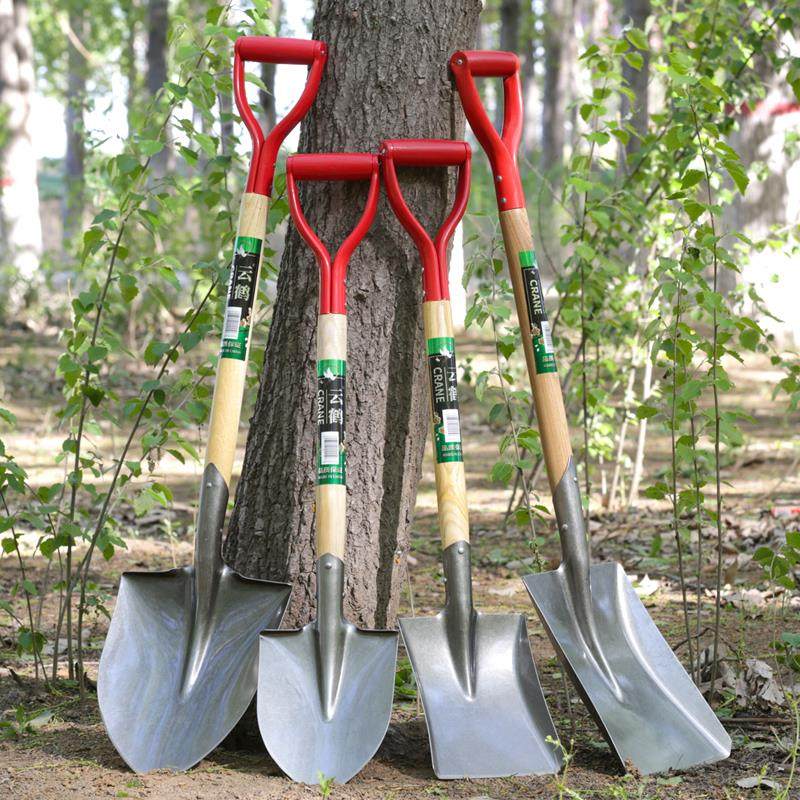 木柄铁锹全钢淬火钢锹户外挖土铲子种花园艺工具尖头方头加厚铁锨,宠物/宠物食品及用品,宠物推车,淘宝优惠券,粉丝福利购,淘宝优惠卷
