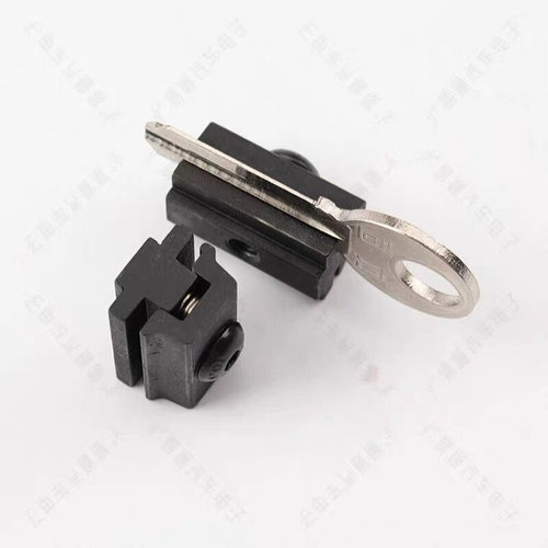 。新款富工一字复制钥匙机器辅助开齿夹具 立式钥匙配钥匙机锁匠