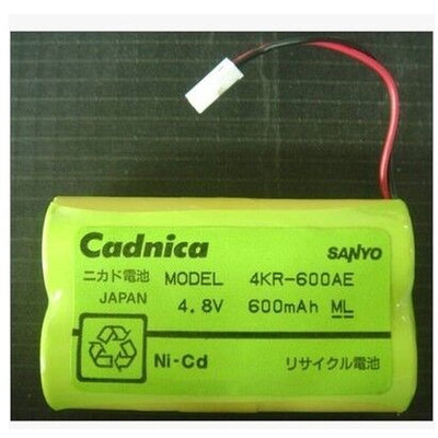 。日本原装sanyo三洋充电电池4KR-600AE 4.8V 600MAH 进口电池组